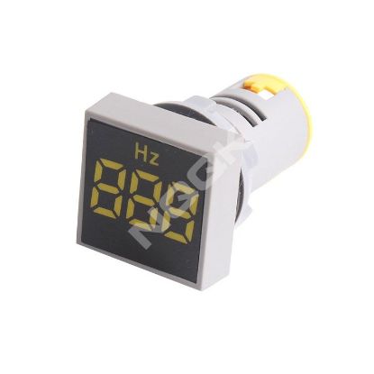 Picture of Frequency Table Meter 22mm Square Mini LED Indicator Light Lamp